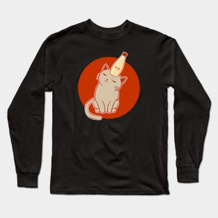 Japanese Mayo - I Love Mayo - Neko and Mayo Long Sleeve T-Shirt